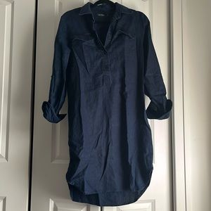 Ralph Lauren linen long shirt/short dress S